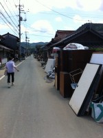 萩市ボランティア家財運びだし