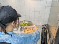 保管用の食材を別管理、食材ごとに温度チェック