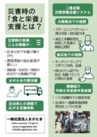 災害栄養食支援リーフレット