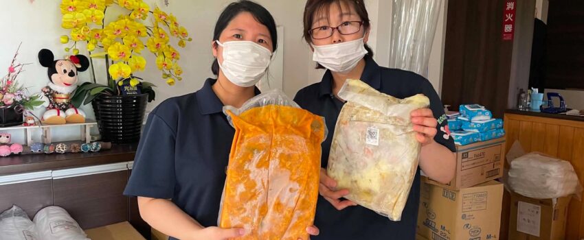 栄養補助食事の配布[熊本地震]