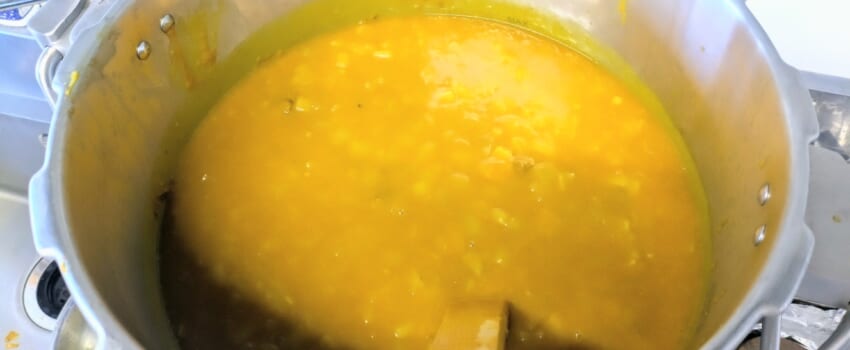 災害備蓄　アレルギー対応カレー